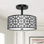 Plafonnier semi-encastré 3 lumières 12,6 po Rushda-25904955