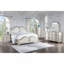 Commode et commode en chêne argenté, rangement polyvalent pour chambre à coucher / salon