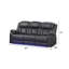Canapé inclinable rembourré 81 po Jahshaun-435294780