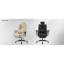 Fauteuil de direction à structure en acier Workspace avec rembourrage en mousse viscoélastique, appui-tête réglable, dossier haut et mécanisme de levage