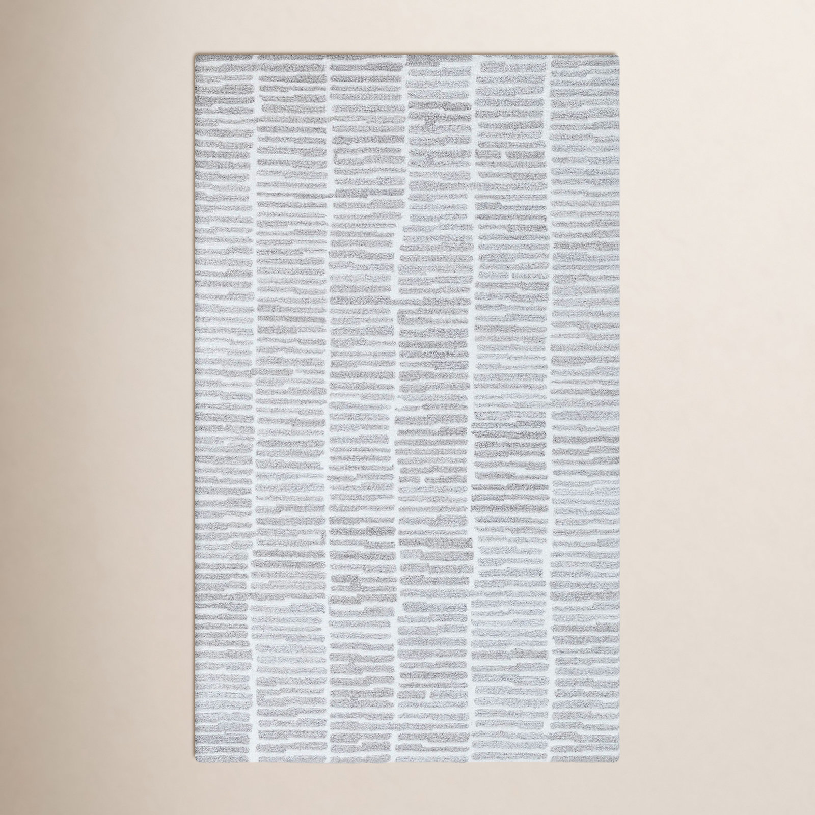 Finton Hand-Tufted Striped Rug, Rectangle 3' x 5'