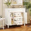 Meuble-lavabo moderne 36 po avec lavabo supérieur-102493539