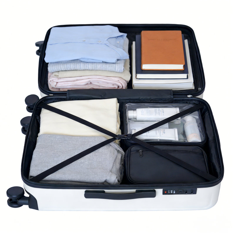 White suitcase