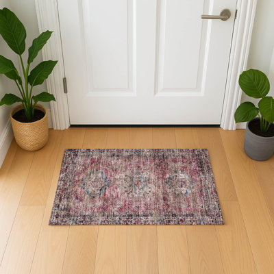 Premium Machine Washable Mayfield AMF2170 global Rug