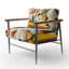 Fauteuil rembourré contemporain Playful-1100195938