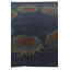 Tapis carré bleu marine Luna