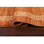Tapis de couloir oriental orange en laine orange Gabbeh Kashkoli