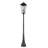 Barling 5 Light Outdoor Post Mounted Fixture in Black-100157036