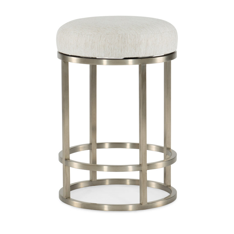 Linville Falls Upholstered Counter Stool with Metal Frame