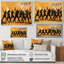 African Zulu Dance I - Art mural tribal africain-1434762218-1434762225