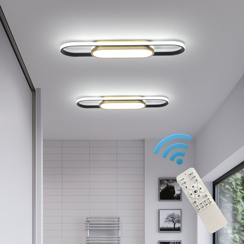 Muscato 1-Light 70cm LED Flush Mount, Gold