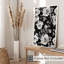 «Floral Floral Dreams», impression d'art moderne sans cadre noir et blanc-1839896679