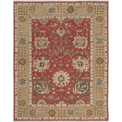 Tapis brique tissé à la main Baar