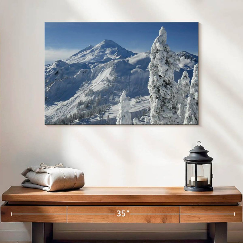 Alvord Snowy Mount Baker, H 16 po x l 24 po