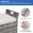 Winado 41.7'' W 33 Gallons Water Resistant Metal Storage Bench-85721043