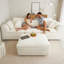Canapé modulaire de 115 po avec repose-pieds Cloud