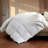 All Season Soft Cotton Blend Cover Fluffy and Warm Feather Down Comforter Duvet Insert-760793883