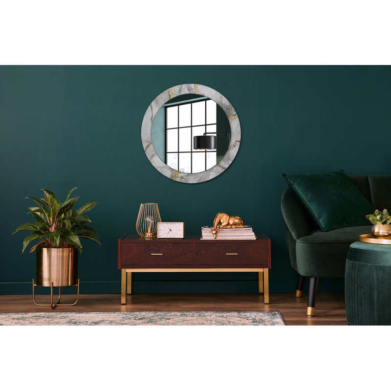 Huldar Glass Flat Wall Mirror