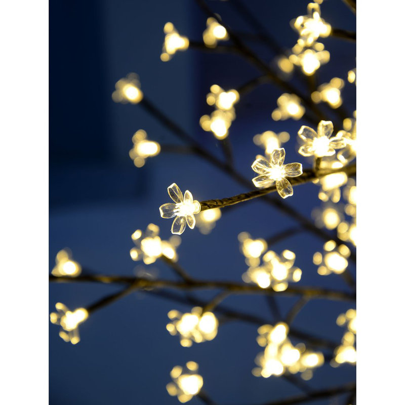 6.89' H Lighted Artificial Spruce Christmas Tree
