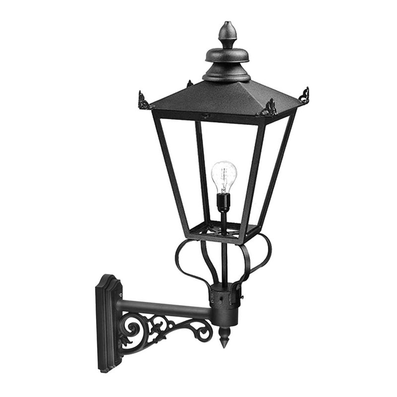 Stilton Black 114.5cm H Outdoor Wall Lantern