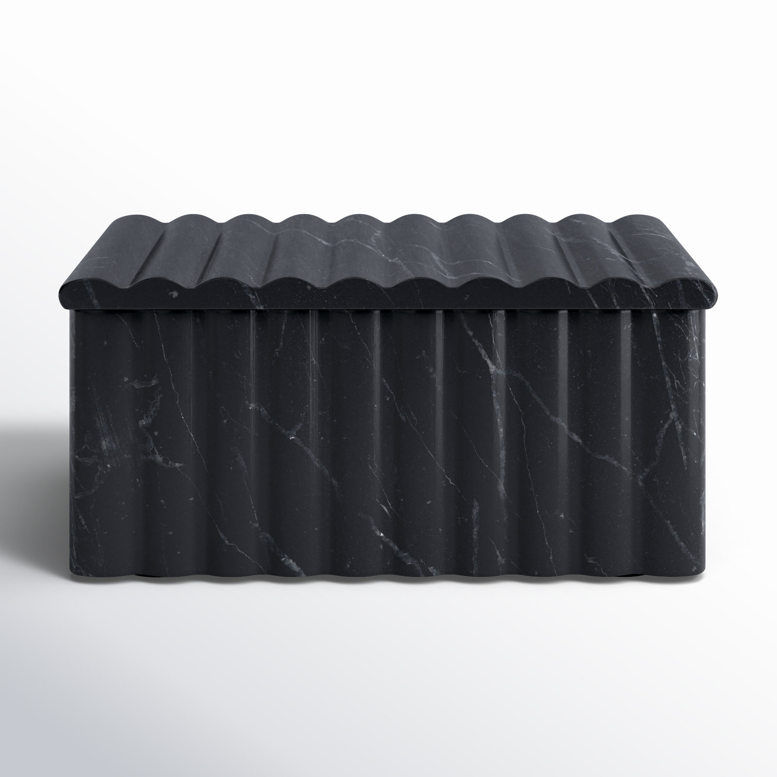 Marble Decorative Box, Black