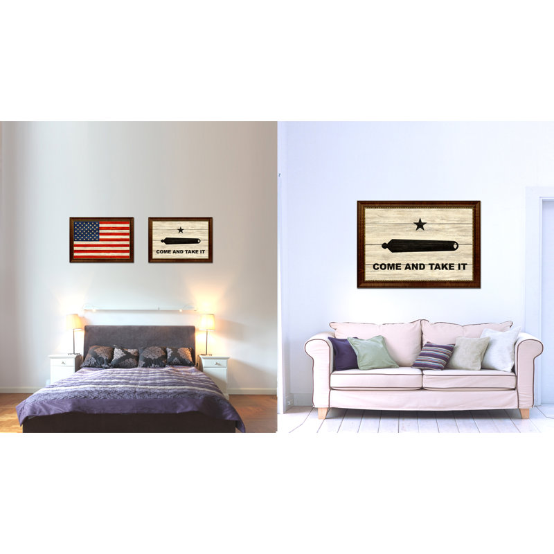 Revolution Revolution, impression de drapeau militaire texturé 23 x 33