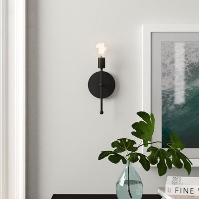 Haleigh 1-Light Dimmable Wall Sconce