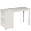 Lit mezzanine simple bas avec cabinet et bureau portatif à roulettes-1497710313
