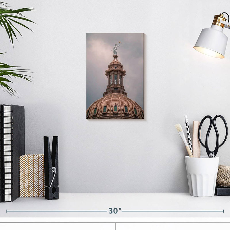 Aime Austin Texas Capitol Dome, 12" H x 8" W
