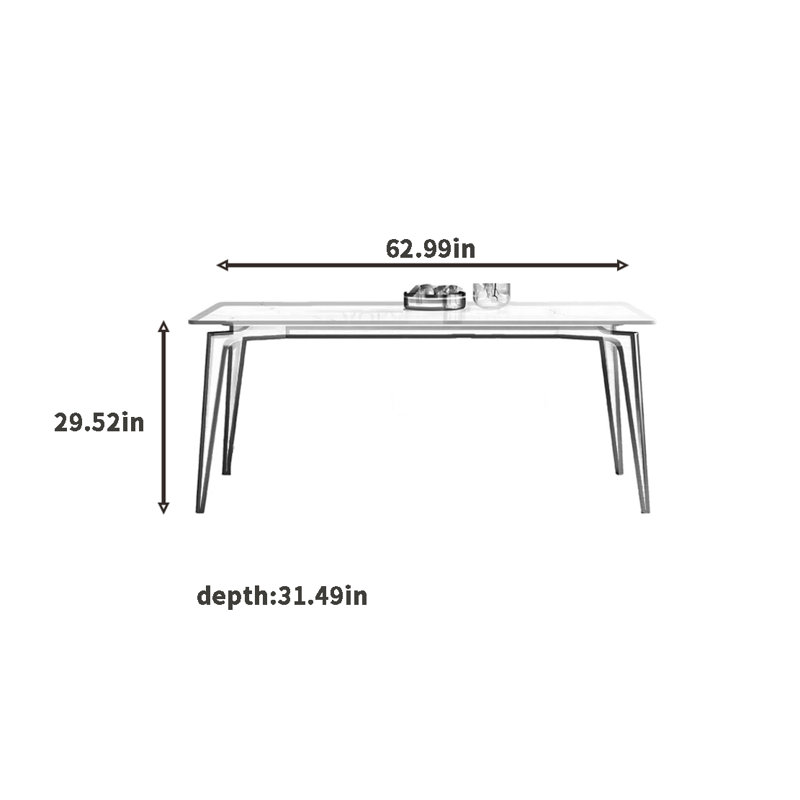 Embrecht, H 29,52 po x L 62,99 po x l 31,49 po
