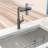 360 Pull - Down Kitchen Faucet In Gunmetal Stainless Steel, 4 Spray Settings For Scrubbing, Splash Technology, Ceramic Cartridge, All Accessories, 1.1 Inches Handle Height Steel Faucet, Options-246598577