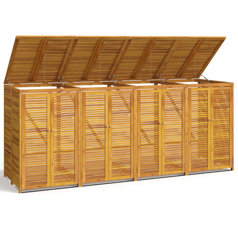 Avdije Wooden Double Bin Store