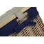 Wicker Gift or Storage Hamper with Lining