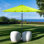 Parasol de patio inclinable 9 pieds, parasol de marché extérieur avec auvent résistant à la décoloration, vitrail de luxe