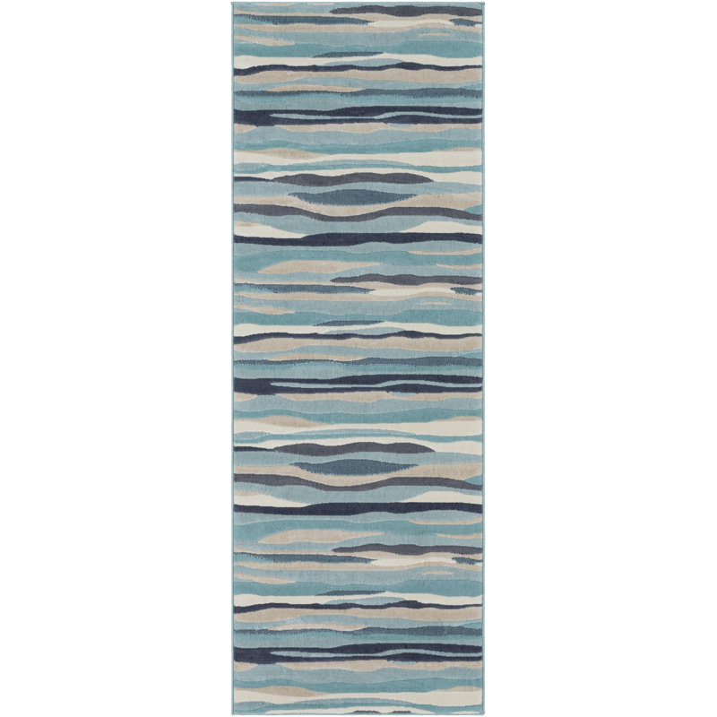 Mote Abstract Indoor Rug, Runner 2'7" x 7'3"