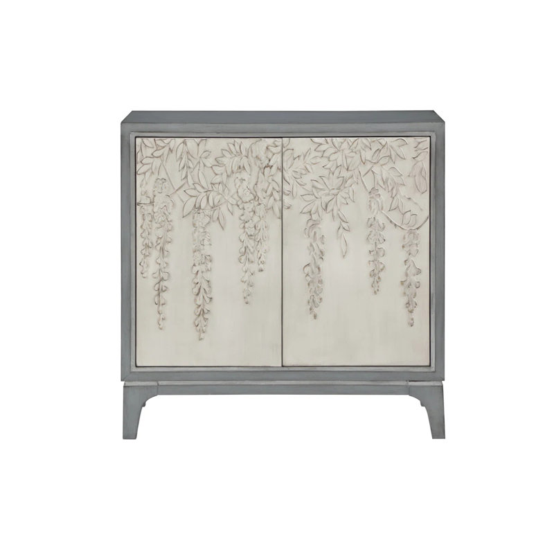 Stevensville Grey Two Door Cabinet
