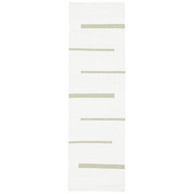 Estref Hand Woven Cotton Striped Rug