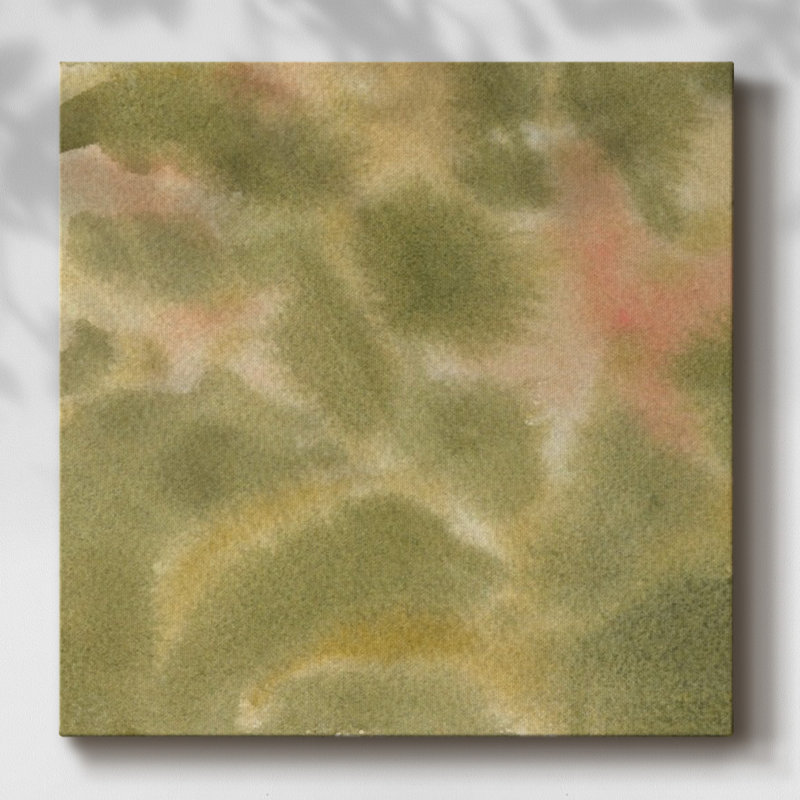 Botanical Aura II-Gallery Wrapped Canvas, 32" H x 32" W x 1.5" D