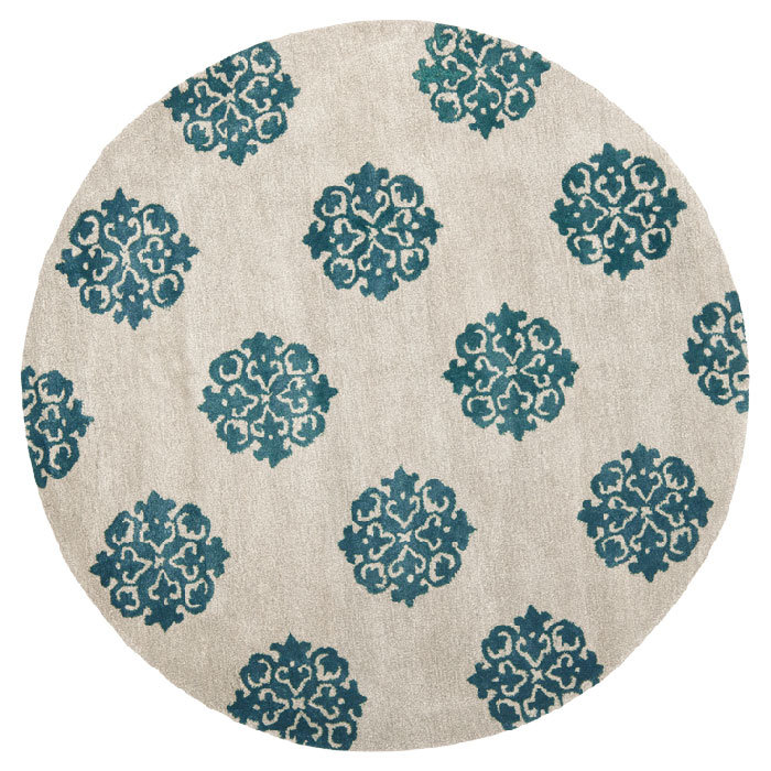 Candelo Hand Tufted Wool Pile Geometric Rug