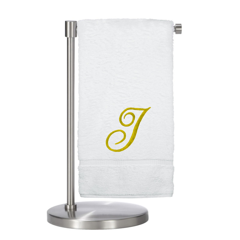 Super Plush Bath Towel, White/Gold, I