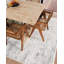 Tapis floral en polyester tissé à la machine Burghild-400179058