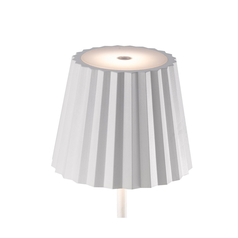 38cm Plug-in Integrated LED Outdoor Table Lamp, Yellow