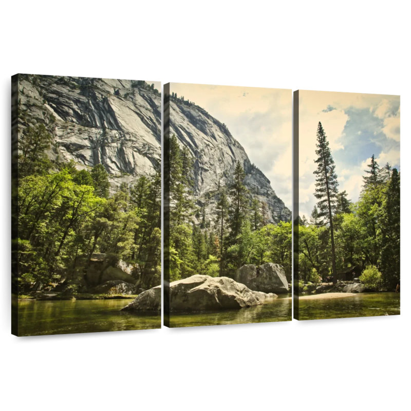 Alvord Majestic Mirror Lake, 20" H x 33" W