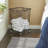 Metal Deep Set Metal Mesh Laundry Basket Storage Cart with Wheels and Handles-62972724-62972725