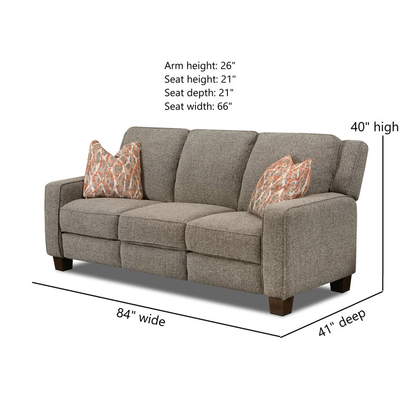 Primrose Hill Power Headrest Sofa W/Pillows