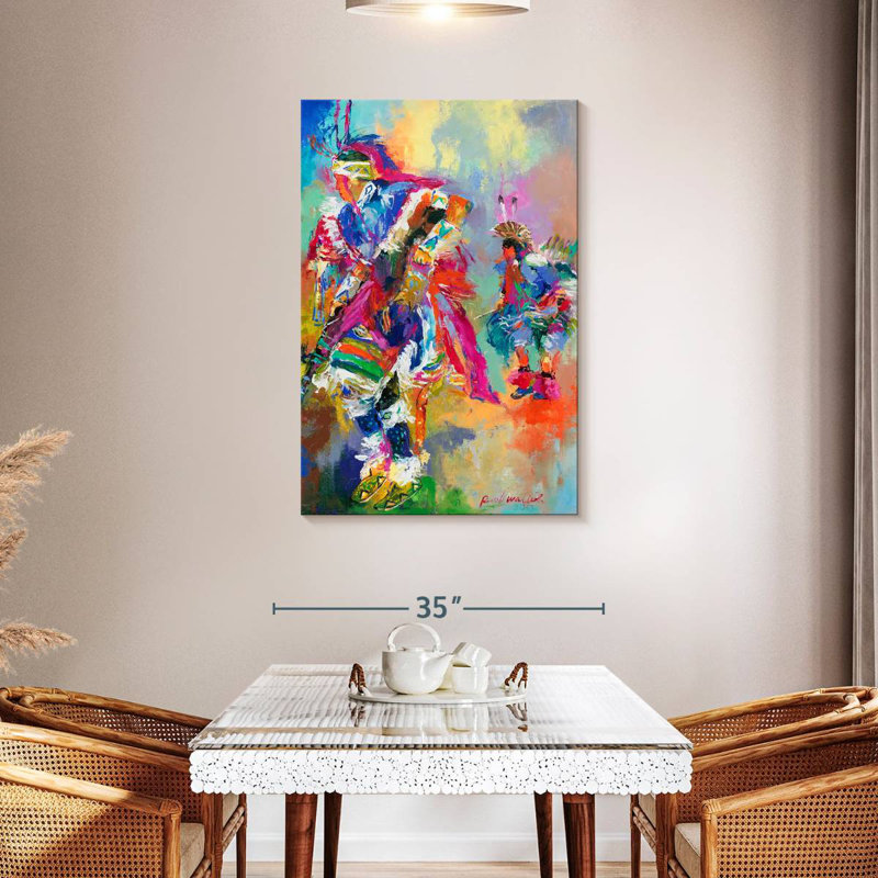 Pow Wow, 45" H x 30" W