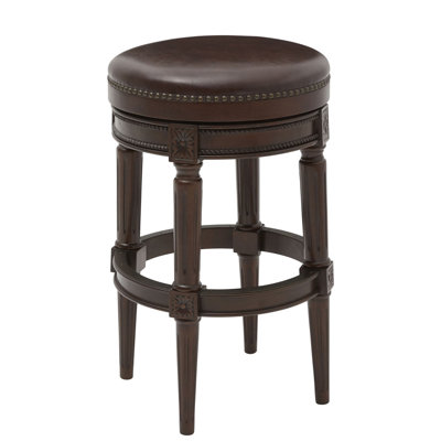 Chapman Swivel Barstool with Customizable Height