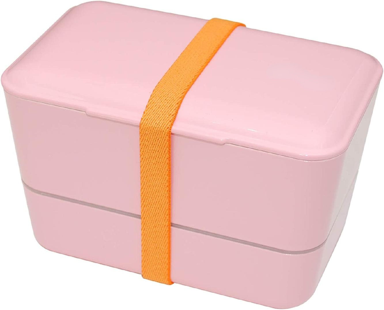 Lunch Box Stackable Lunch 2 Layer Tier Bento Bpa Free Food