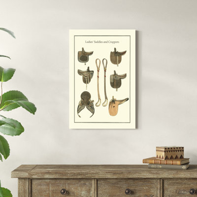 «Lady Saddles» par Vision Studio, impression sur toile