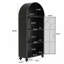 Charmante armoire de rangement arquée avec des fonctions polyvalentes pour diverses pièces